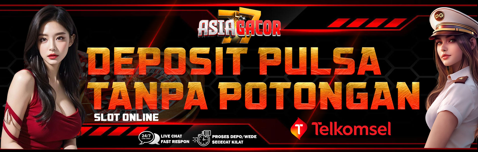 DEPOSIT PULSA TANPA POTONGAN